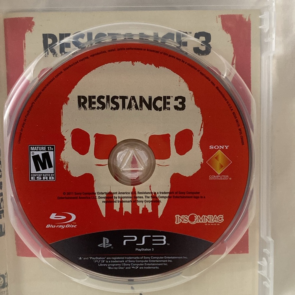 Resistance 3 PlayStation 3 (BIN4) - Picture 4 of 6